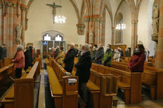 Beauftragung zu Lektorat und Akolythat in St. Marien, Volkmarsen (Foto: Karl-Franz Thiede)